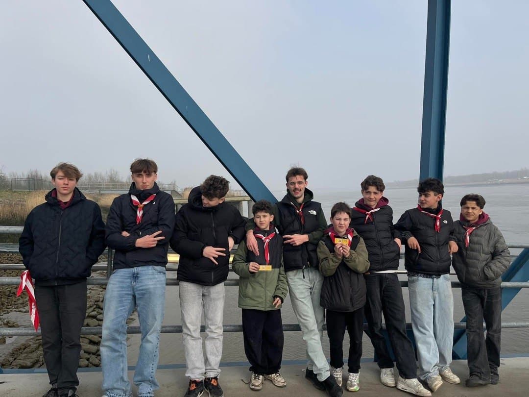 Jonggivers bij Scouts Sombeke